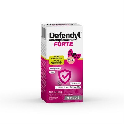 DEFENDYL-IMUNOGLUKAN P4H FORTE, sirupas, 100 ml