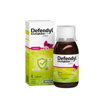 Defendyl Imunoglukan P4H Junior skystis, 120 ml