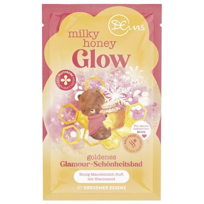 DEins Burbulinė vonia „milky honey Glow“, 40 ml