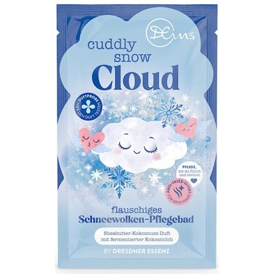 DEins Putojanti vonios druska „cuddly snow Cloud“, 60 g