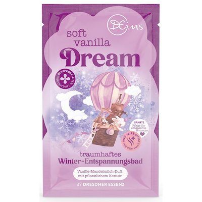 DEins Putojanti vonios druska „soft vanilla Dream“, 60 g