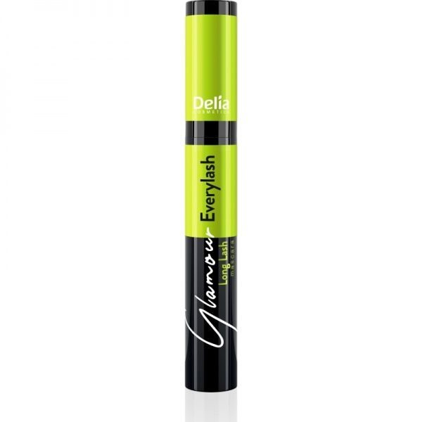 DELIA blakstienų tušas GLAMOUR EVERYLASH, juodos spalvos, 11 ml