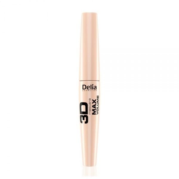 DELIA blakstienų tušas NEW LOOK MAX VOLUME, juodos spalvos, 12 ml