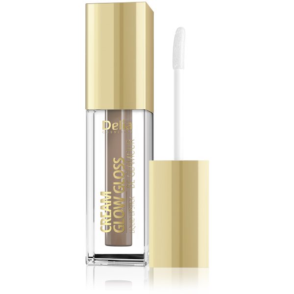 DELIA kreminiai lūpų dažai BE GLAMOUR GLOW GLOSS, Nr. 201, 5 ml