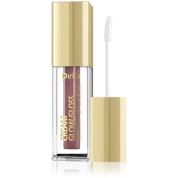 DELIA kreminiai lūpų dažai BE GLAMOUR GLOW GLOSS, Nr. 203, 5 ml