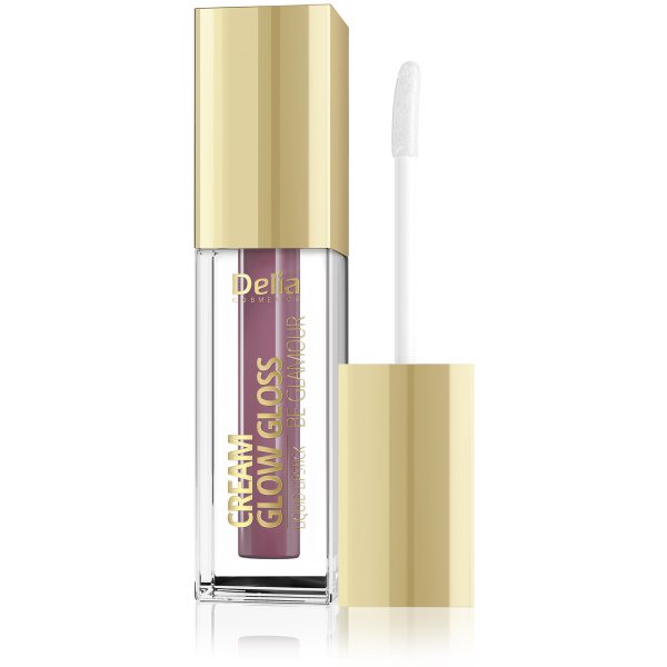 DELIA kreminiai lūpų dažai BE GLAMOUR GLOW GLOSS, Nr. 204, 5 ml
