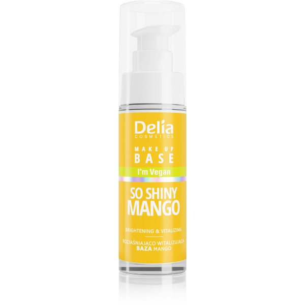 DELIA makiažo bazė SO SHINY MANGO, 30 ml