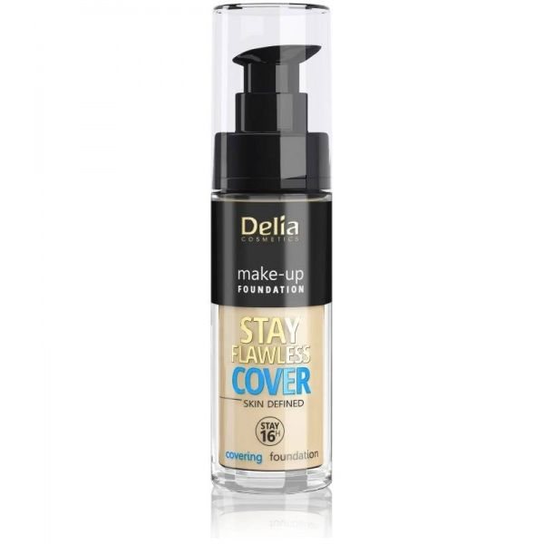 DELIA makiažo pagrindas STAY FLAWLESS COVER, Nr. 503, 30 ml