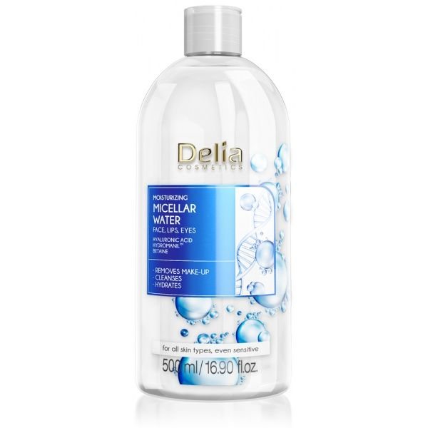 DELIA micelinis vanduo MOISTURIZING, 500 ml