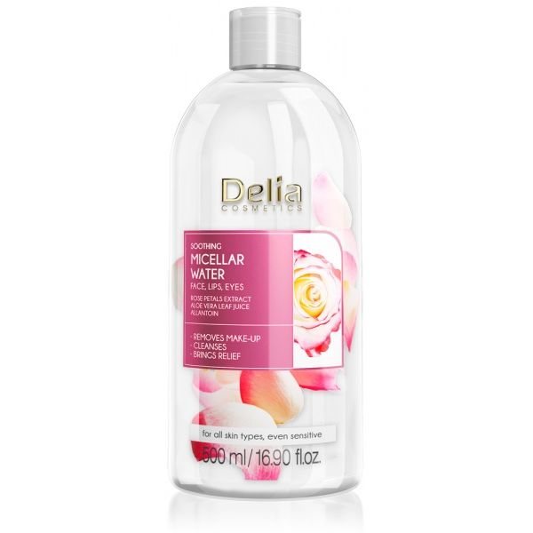 DELIA micelinis vanduo SOOTHING, 500 ml