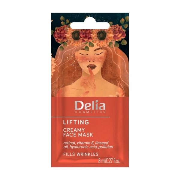 DELIA veido kaukė LIFTING CREAMY FACE MASK, 8 ml