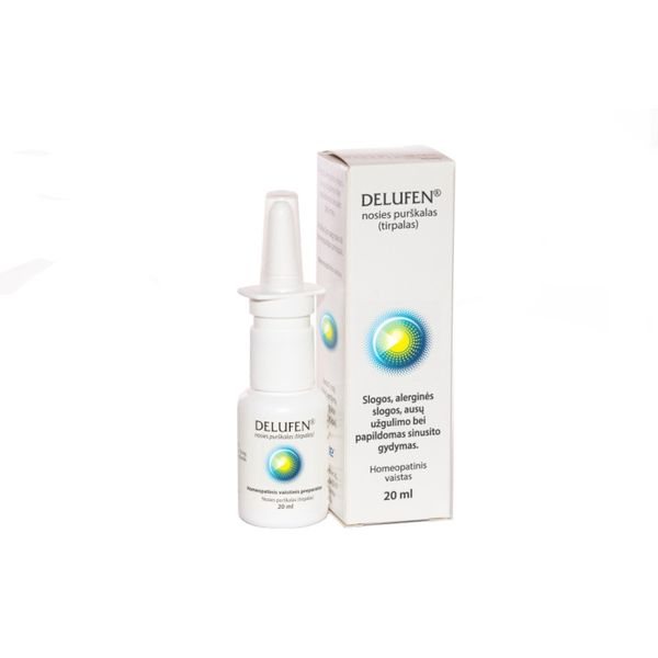 DELUFEN nosies purškalas (tirpalas), 20 ml