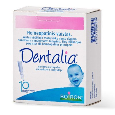 DENTALIA, geriamasis tirpalas vienadozėje talpyklėje, N10