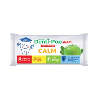 DENTI-POP ledinukas SMART CALM, obuolių ir mėtų skonio, 1 vnt