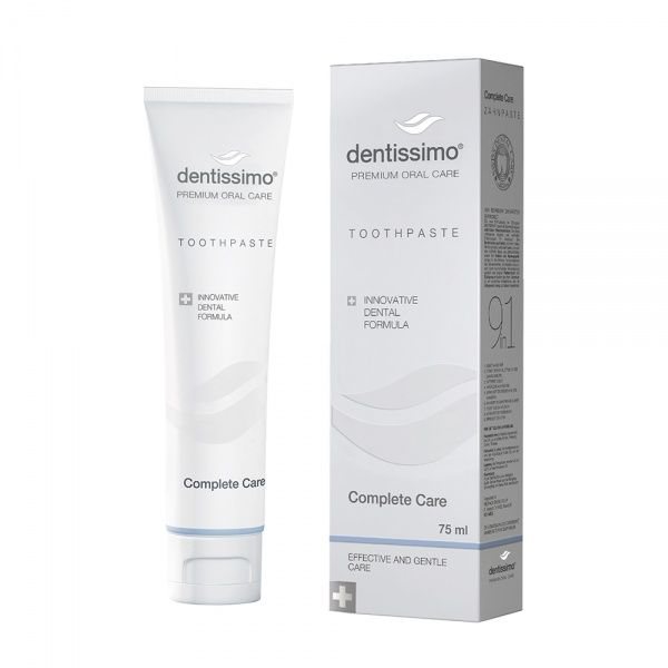 DENTISSIMO dantų pasta kasdienei priežiūrai COMPLETE CARE, 75 ml