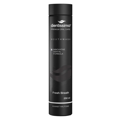 DENTISSIMO FRESH BREATH, burnos skalavimo skystis, 250 ml