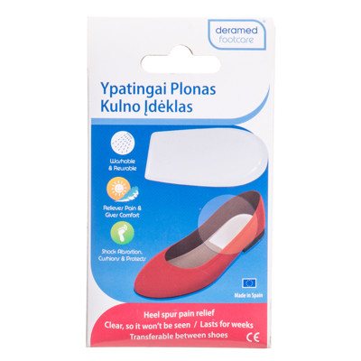 DERAMED, kulno įdėklas, ypatingai plonas