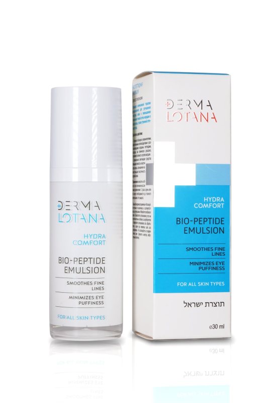 DERMA LOTANA Emulsija su bio-peptidais Hydra Comfort, 30 ml