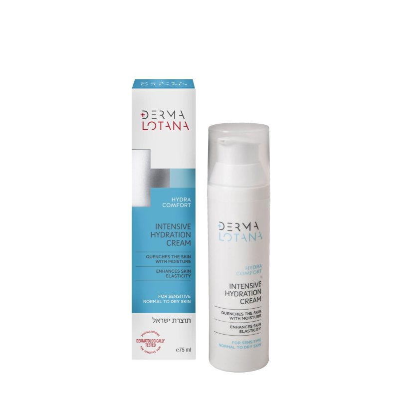 DERMA LOTANA Intensyviai drėkinantis maitinamasis kremas HYDRA COMFORT, 75 ml