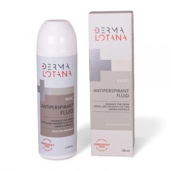 DERMA LOTANA mineralinis antiperspirantas BASIC, 100 ml