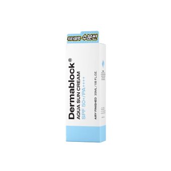 DERMABLOCK, drėkinanti apsauga nuo saulės, Aqua sun cream SPF50+/PA++++, 35 ml