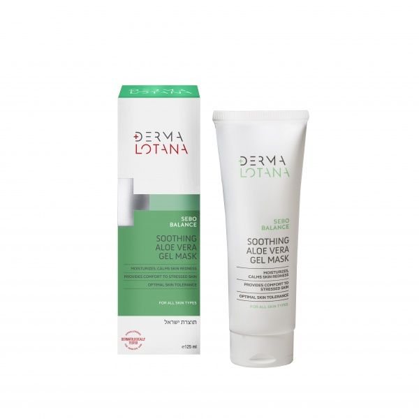 DERMALOTANA odos kaukė-želė su alavijais SEBO BALANCE, 125 ml