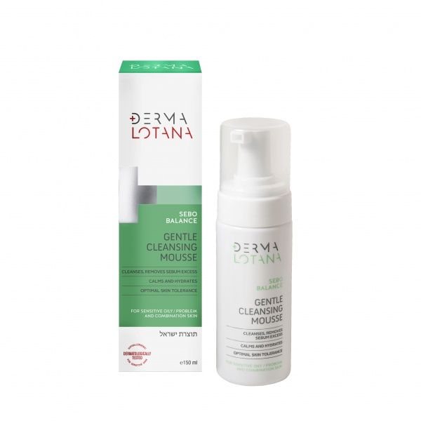 DERMALOTANA valančios veido putos SEBO BALANCE, 150 ml
