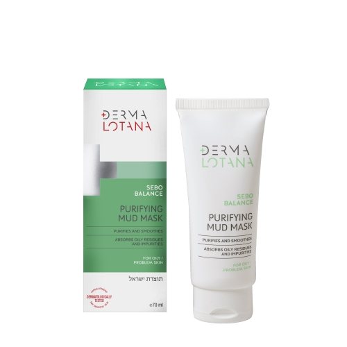 DERMALOTANA valomoji purvo kaukė SEBO BALANCE, 70 ml