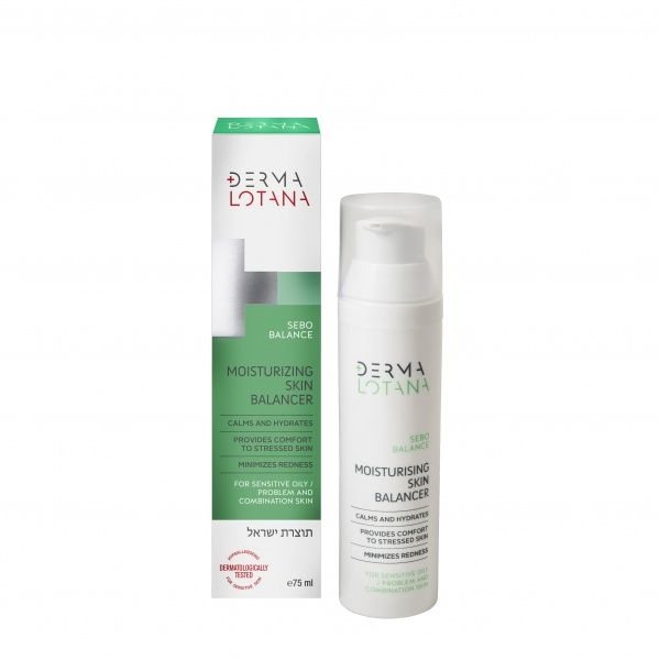 DERMALOTANA veido drėkiklis SEBO BALANCE, 75 ml