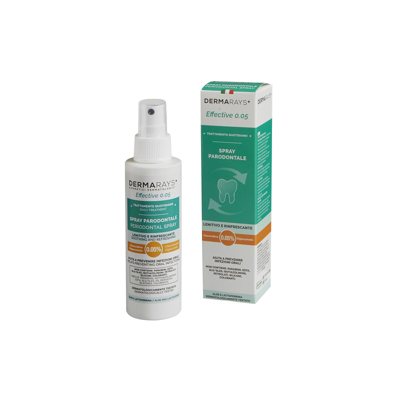 DERMARAYS EFFECTIVE 0.05% burnos higienos purškalas, 125 ml