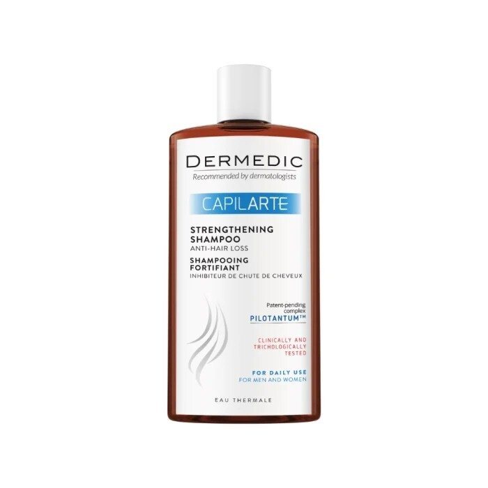 Dermedic Capilarte Stiprinamasis plaukų slinkimą stabdantis šampūnas, 300 ml