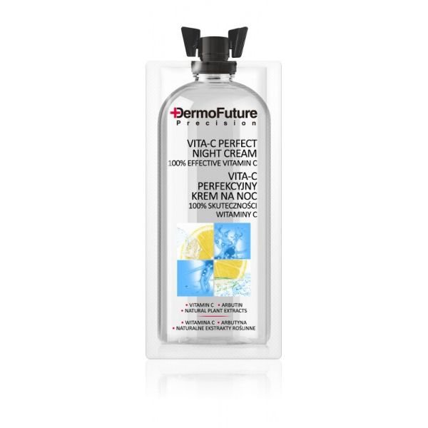 DERMO FUTURE naktinis veido kremas VITA-C, 12 ml