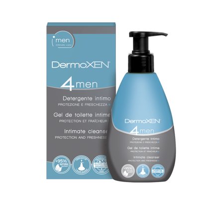 DERMOXEN 4MEN, intymios higienos gelis vyrams, 125 ml