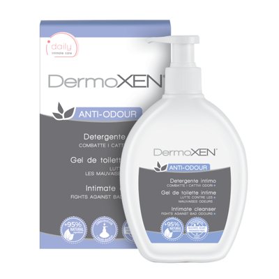 DERMOXEN ANTI ODOUR, intymios higienos prausiklis, 200 ml