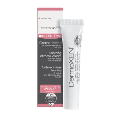 DERMOXEN LENITIVA, raminamasis intymios higienos kremas, 20 ml