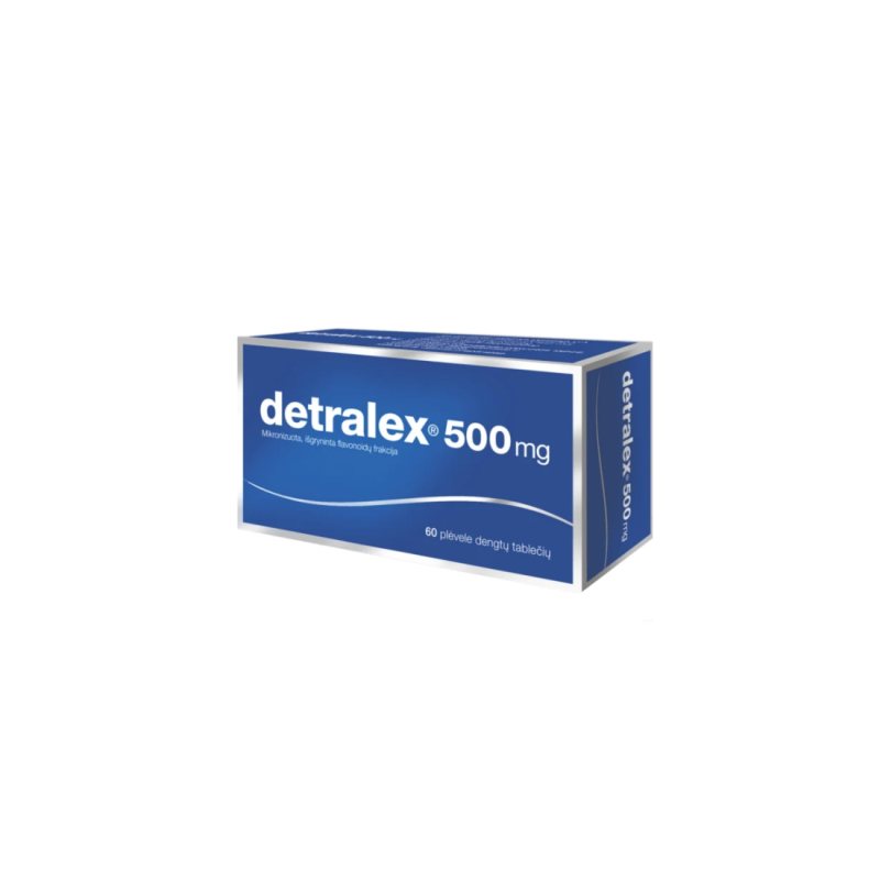 DETRALEX 500mg plėv.dengt. tab. N60 (lyg.imp.)