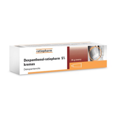Dexpanthenol-ratiopharm 50 mg/g kremas, 35 g
