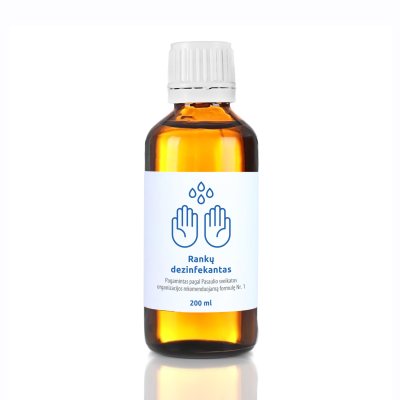 Dezinfekcinis skystis rankoms, 200 ml