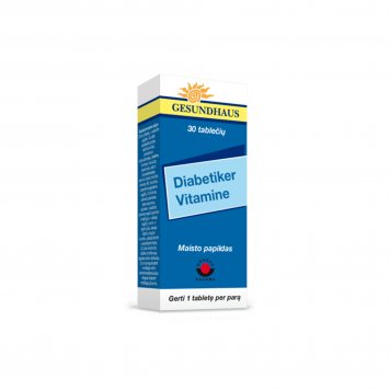 DIABETIKER- VITAMINE tabletės N30
