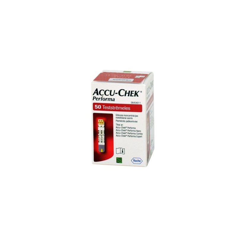 DIAGN. JUOST. ACCU-CHECK PERFORMA TEST STRIPS N50