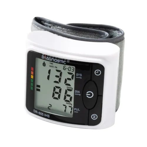 Diagnosis automatinis riešinis kraujospūdžio matuoklis DR-605, 1 vnt