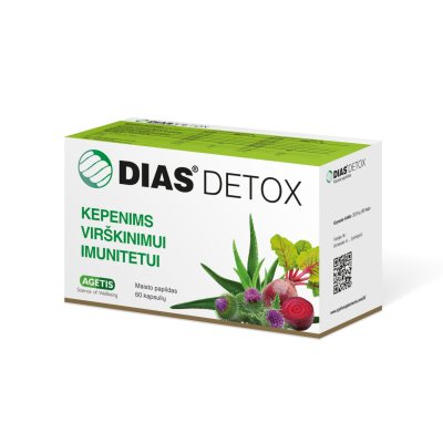 DIAS DETOX kapsulės N60
