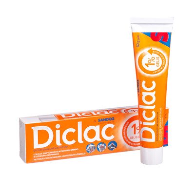 DICLAC, 1 %, gelis, 50 g
