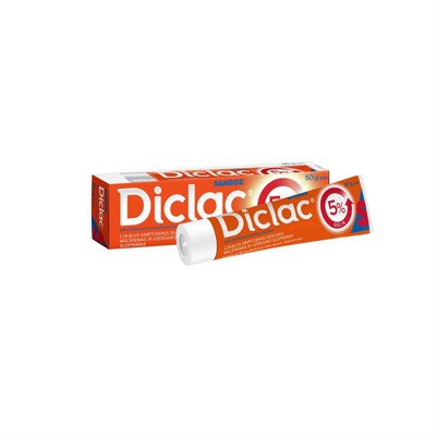 DICLAC 5% gelis, 50 g