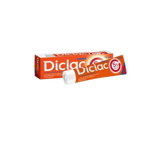 Diclac 50mg/g gelis, 100 g