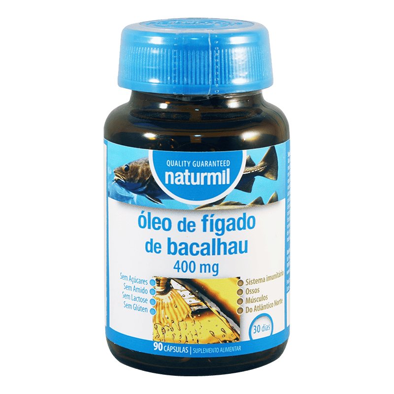 DietMed Cod Liver Oil 400mg N, 90 kaps.