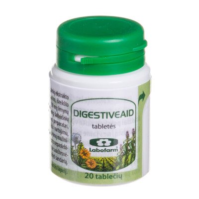 DIGESTIVEAID, tabletės, N20