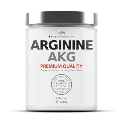 DION SPORTLAB ARGININE AKG,Beskonis, 300 g