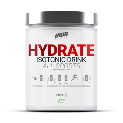DION SPORTLAB HYDRATE All Sports, Citrinų sk., 600 g
