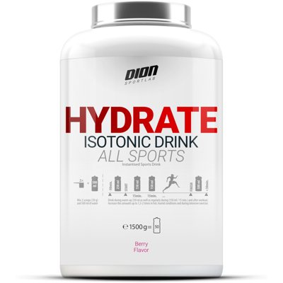 DION SPORTLAB HYDRATE All Sports,Uogų sk., 1500 g